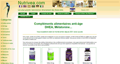 Desktop Screenshot of nutrivea.com